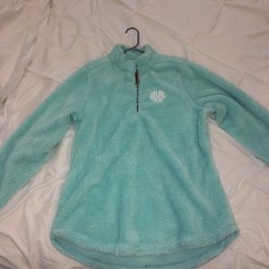 Turquoise Alpha Chi Omega Fleece